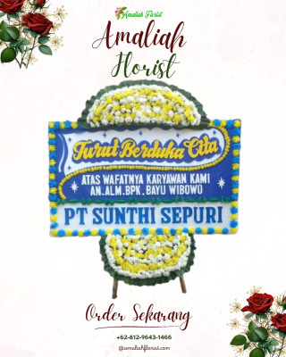 Papan Bunga Duka di Soborejo