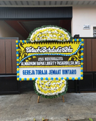 Papan Bunga Duka di Soborejo